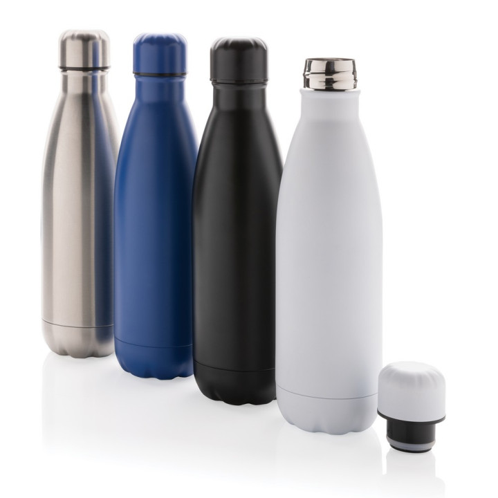 Butelka sportowa 500 ml Eureka, stal nierdzewna z recyklingu
