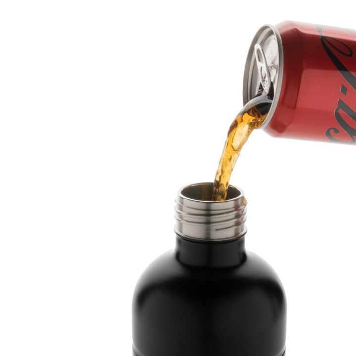 Butelka sportowa 800 ml Soda do napojów gazowanych, stal nierdzewna z recyklingu