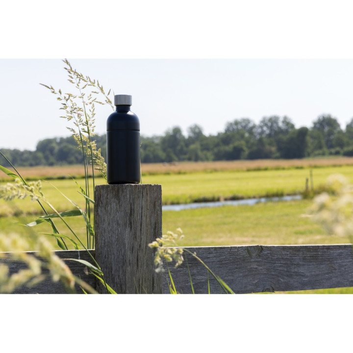 Butelka sportowa 800 ml Soda do napojów gazowanych, stal nierdzewna z recyklingu
