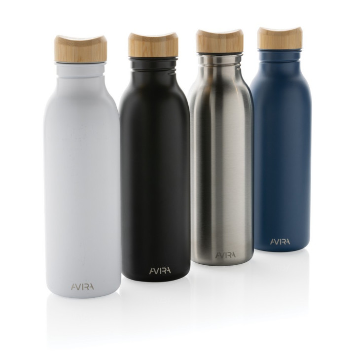 Butelka sportowa 600 ml Avira Alcor, stal nierdzewna z recyklingu