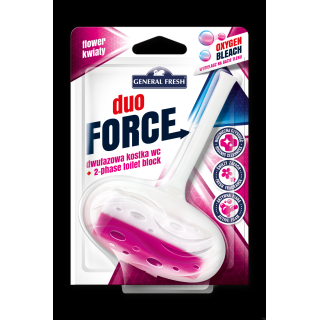 Kostka do WC DUO FORCE zawieszka 40g kwiat GENERAL FRESH  40401