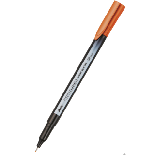 Cienkopis pointliner colour, pomarańczowy z tuszem na bazie wody, S40-F PENTEL