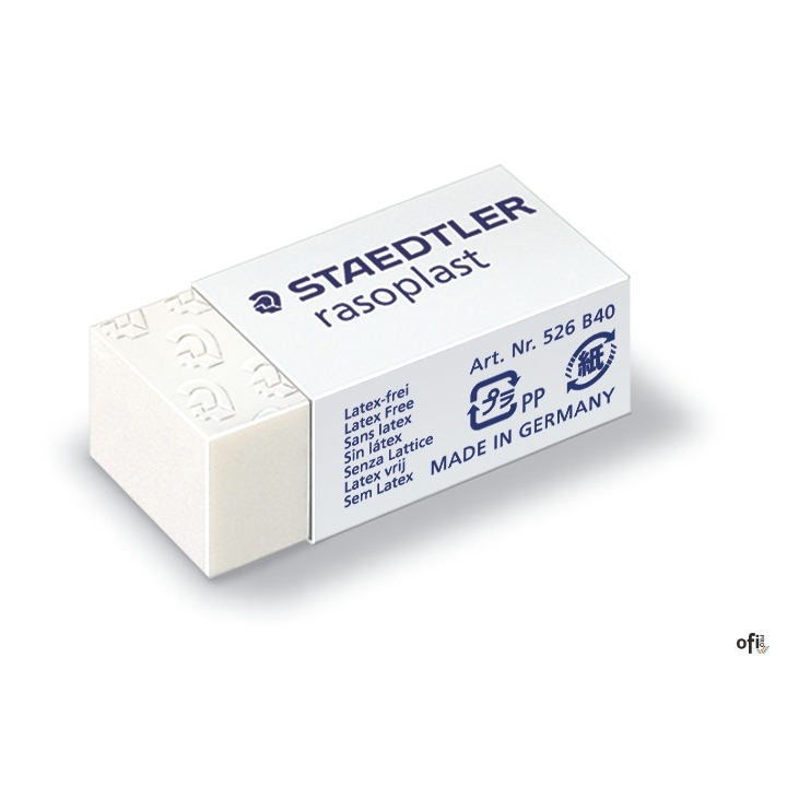 Gumka 526 B40 średnia RASOPLAST STAEDTLER