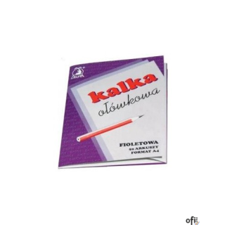 Kalka ołówk.A-4 50ark.DELFIN