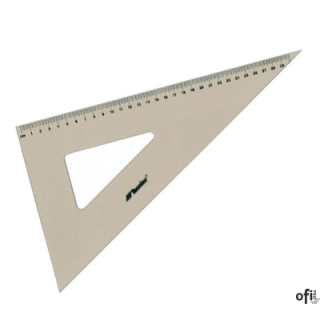 Trojkąt plastikowy 60/21 10008 n/równoram.LENIAR (X)