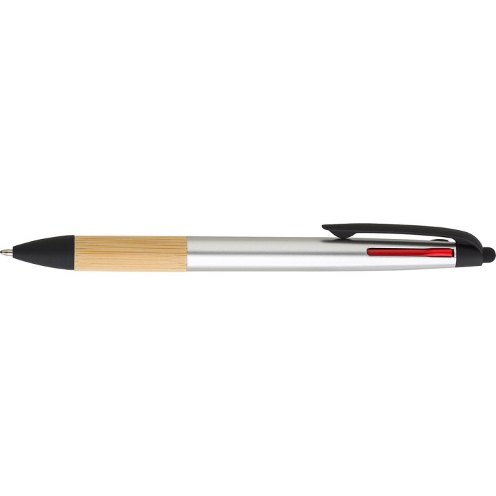 Długopis, wielokolorowy wkład, touch pen