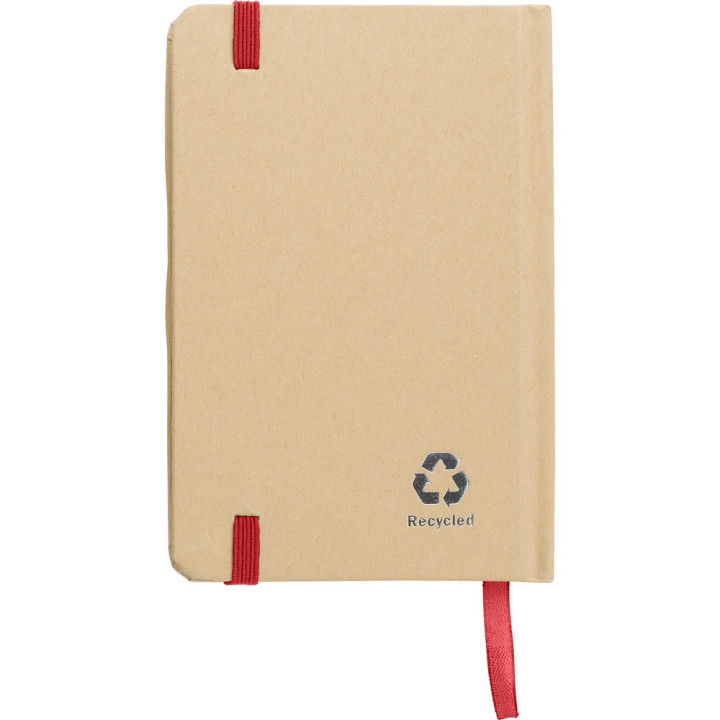 Notatnik A6 z papieru kraftowego z recyklingu
