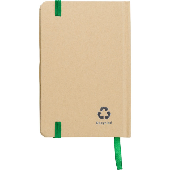 Notatnik A6 z papieru kraftowego z recyklingu