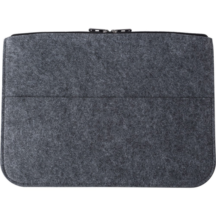 Etui na laptopa 14" z filcu RPET, teczka na dokumenty