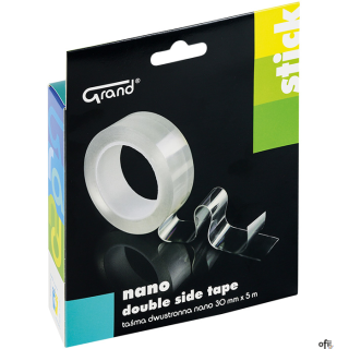 Taśma dwustronna GRAND nano 30mmx5mx1mm 130-1919