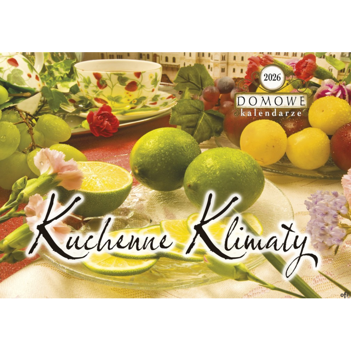 Terminarz Domowy 200x218mm 2026 - Kuchenne Klimaty Michalczyk i Prokop TW-10-1 KALENDARZ jednodzielny 200x285mm