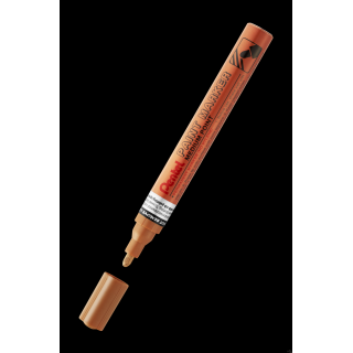 Marker olejowy Pentel średnia okrągła  końcówka,  MMP10-ME perłowy brązowy