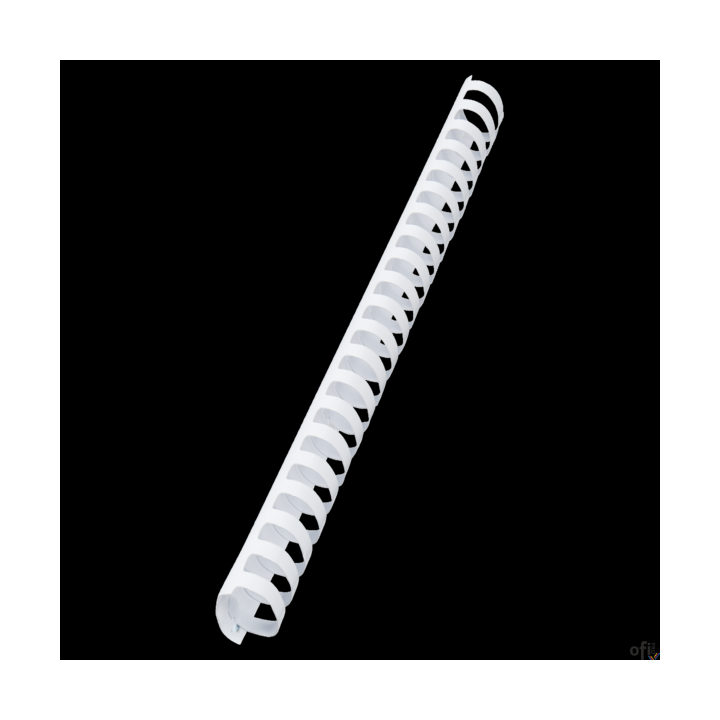 Grzbiety do bindowania plastikowe GBC Combs, A4, 32 mm, białe , 50 szt., 4028204