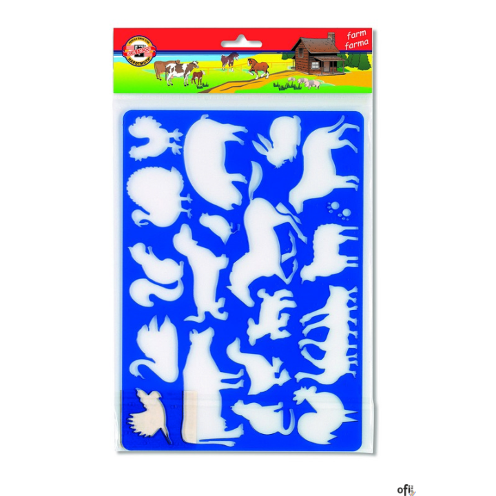 Szablon FARMA 9820/2 KIN KOH-I-NOOR