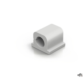 Klips samoprzylepny na 1 kabel(6)grafit 504237 CAVOLINE CLIP PRO  DURABLE