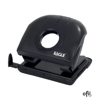 Dziurkacz P5180M EAGLE czarny, dziurkuje 20 kartek, 110-1508