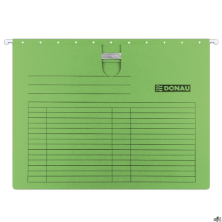 Teczka zaw.A4 z wąsem zielony 7430001PL-06             DONAU