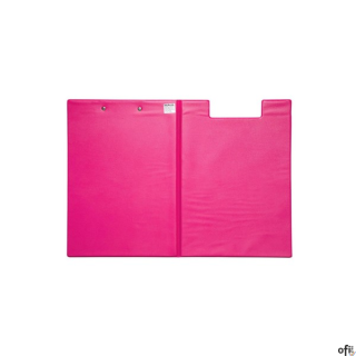 Podkładka Maul A4 z klipsem i okładką, powłoka plastikowa, różowa (23392/22 ML)