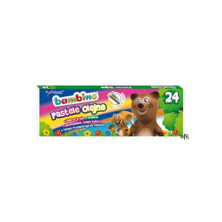 Pastele olejne BAMBINO 24 kol. 3127 ST.MAJEWSKI
