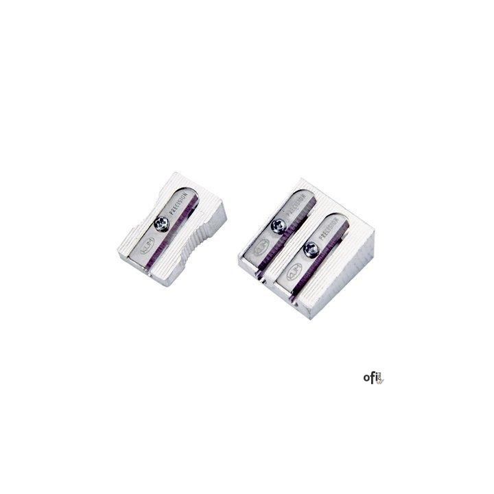 Temperówka KUM metalowa podwójna metalowa 410 w kształcie klina