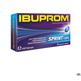 IBUPROM SPRINT CAPS, 24 kaps.