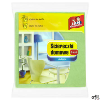 JAN NIEZBĘDNY Ściereczki domowe do kurzu 3 szt. 56610