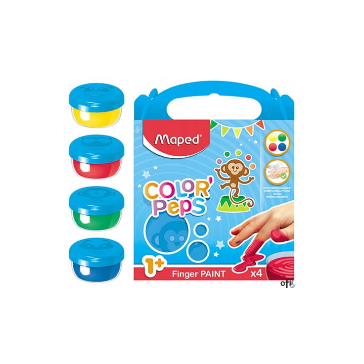 Farby COLORPEPS do malowania palcami 812510 MAPED