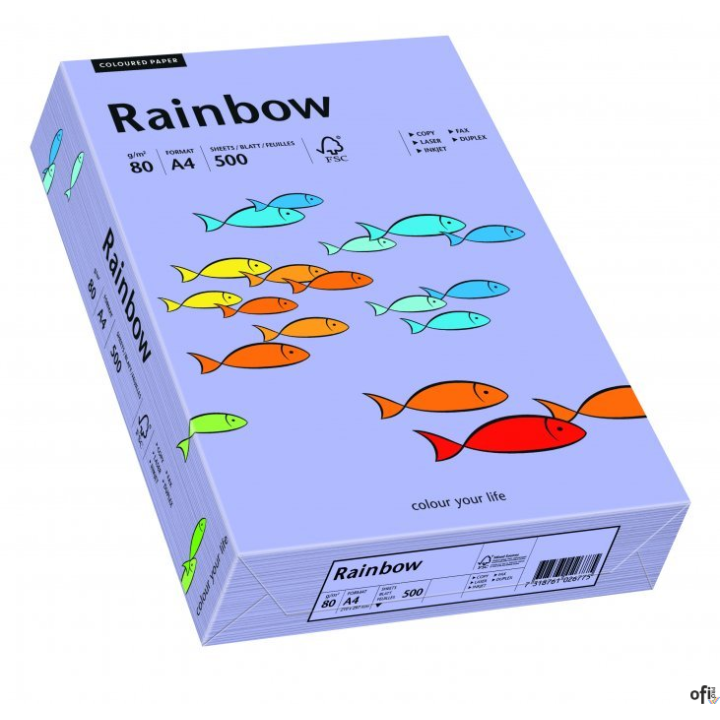 Papier xero kolorowy RAINBOW fioletowy R60 88042563