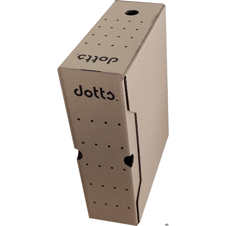 Pudło archiwizacyjne DOTTS A4 80mm zew.320x78x260 bezkwasowe
