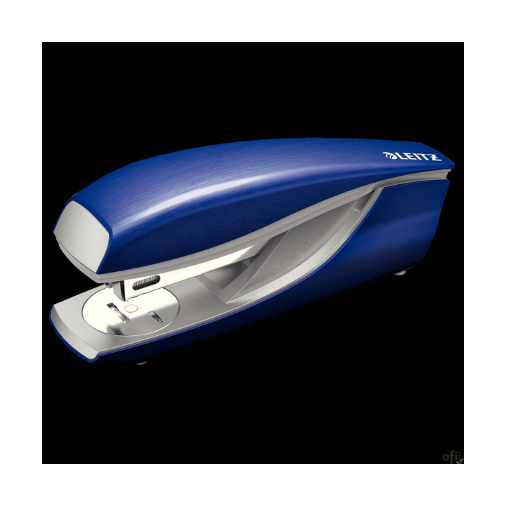 Zszywacz średni metalowy Leitz Style, niebieski, 10 lat gwarancji, 30 kartek 55620069