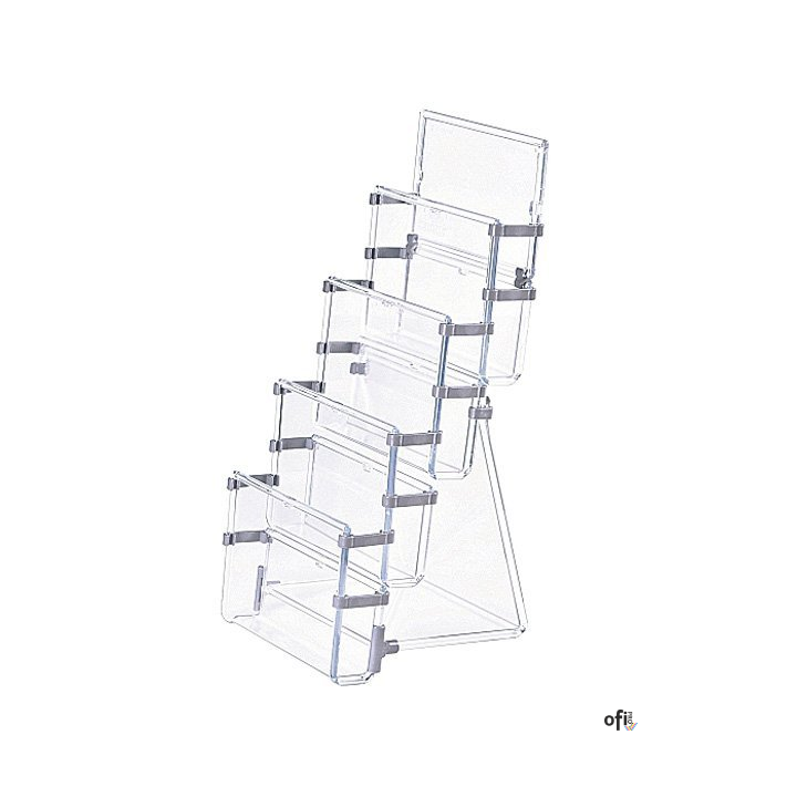 Stojak na ulotki A6 cztery kieszenie 0403-0018-00 PANTA PLAST