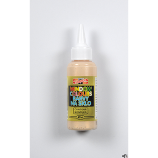 Farba witrażowa kontur.złota 60ml 9742017