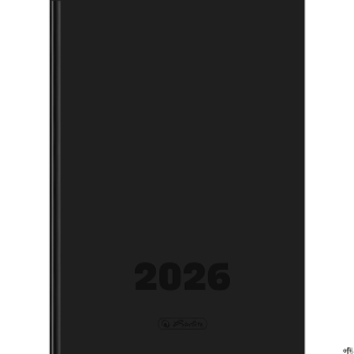 Kalendarz Herlitz standard szefa 2026 A5 DTP czarny 400204130