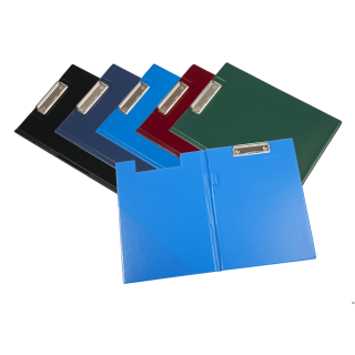 Teczka z klipem DOTTS A4 czerwona KH-DOT-04-05