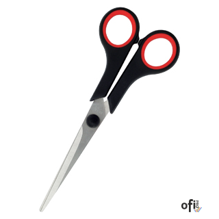 Nożyczki GR-5700, czarny/czerwony, 7 / 17, 5 cm GRAND 130-1606