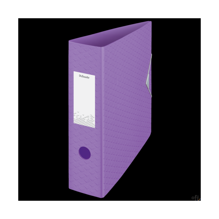 Segregator Esselte ColourBreeze, z polyfoamu A4, 82 mm, lawendowy 628428