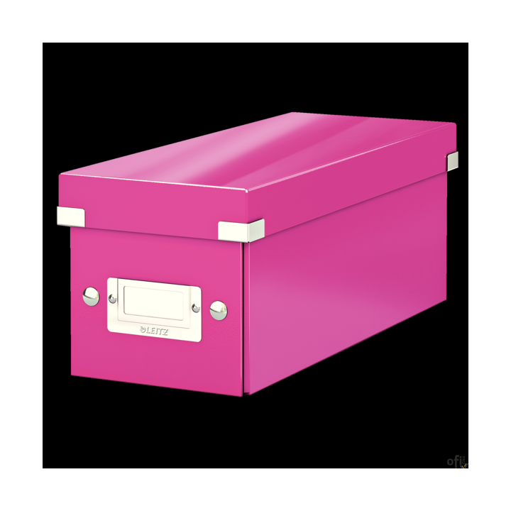 Pudełko na CD różowe LEITZ 60410023 C&S WOW