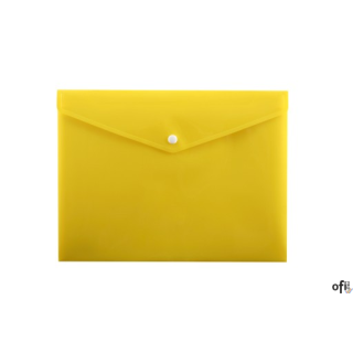 Teczka A4 kopertowa na zatrzask żółta PP-113 TT7592/7941