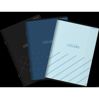 Zeszyt TOP COLORS A6 48K 70G kratka mix 400169190 Top 2000