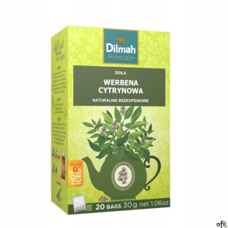 Herbata DILMAH werbena cytrynowa 20t ziołowa