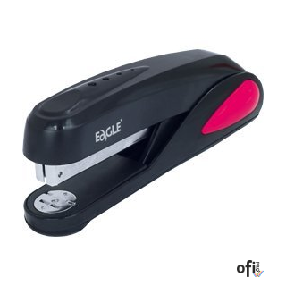 Zszywacz S5104, czerwony, zszywa 20 kartek 20k EAGLE 110-1521 na zszywki 24/6 26/6