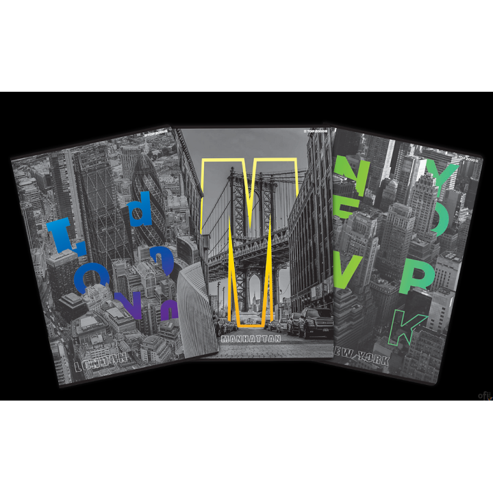 Zeszyt TOP CITY A4 80K 70G kratka 400169502 Top 2000