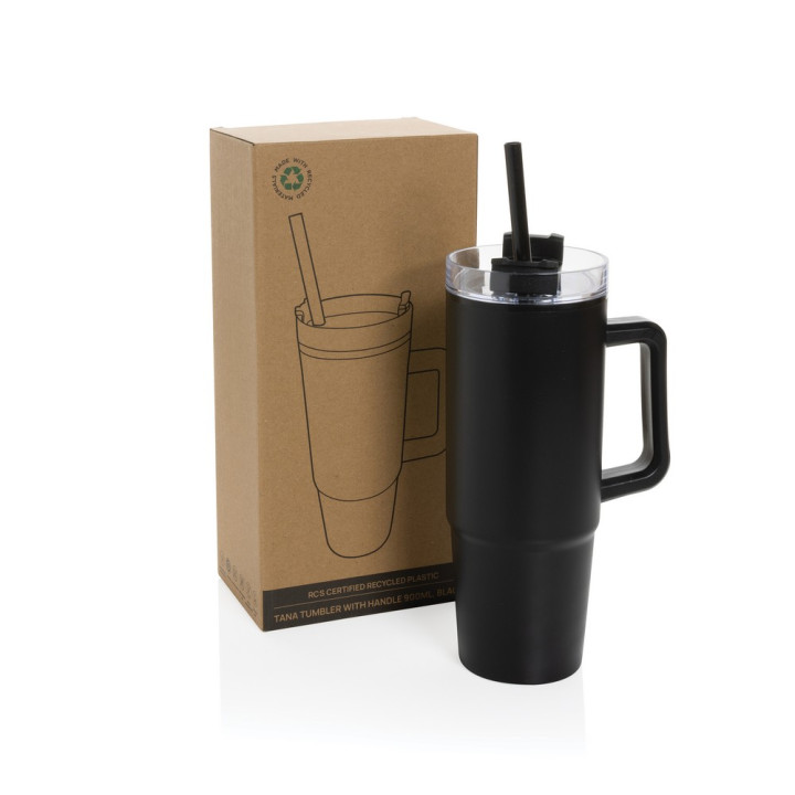 Kubek podróżny 900 ml Tana, plastik z recyklingu