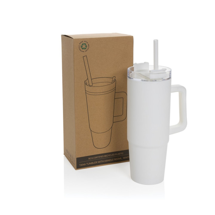 Kubek podróżny 900 ml Tana, plastik z recyklingu