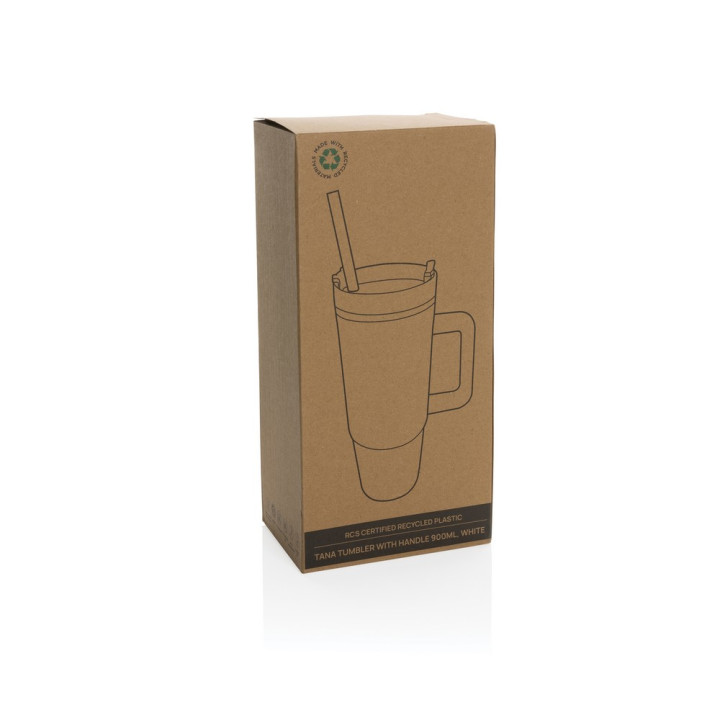 Kubek podróżny 900 ml Tana, plastik z recyklingu