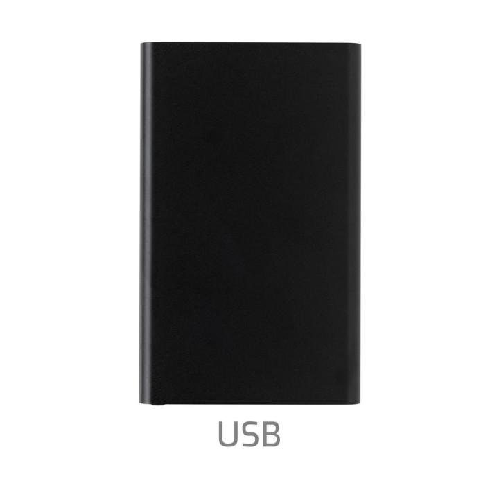 Power bank 4000 mAh z aluminium z recyklingu