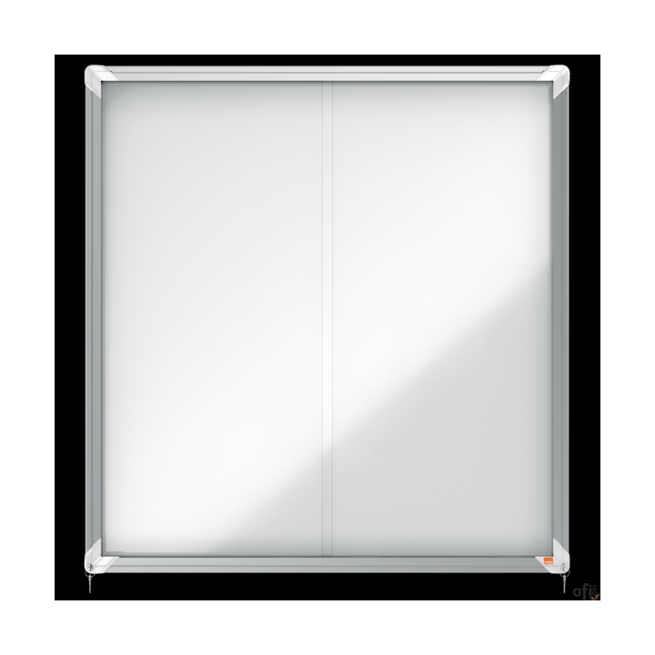 Gablota magnetyczna zewnętrzna Nobo Premium Plus 12xA4 (drzwiczki przesówne) 1902570