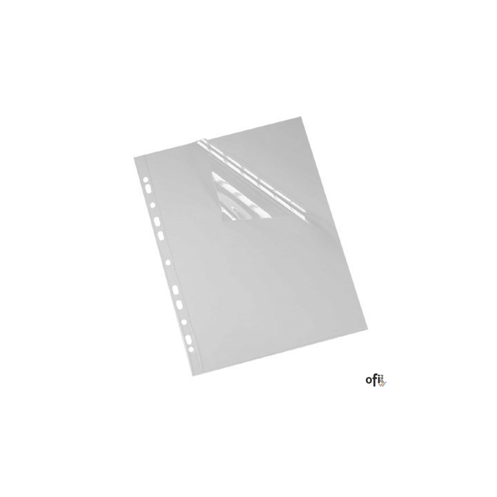 Ofertówka twarda A4 zawieszana U 150mic OF-37 (25sztuk) BIURFOL krystaliczna wpinana