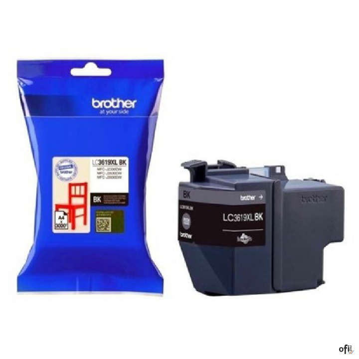 Tusz BROTHER (LC3619XLBK) czarny 3000str