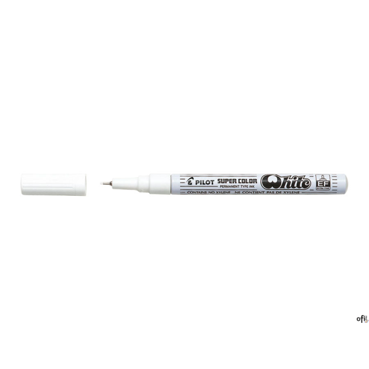 Marker olejowy PILOT EF biały PISC-PBWEF